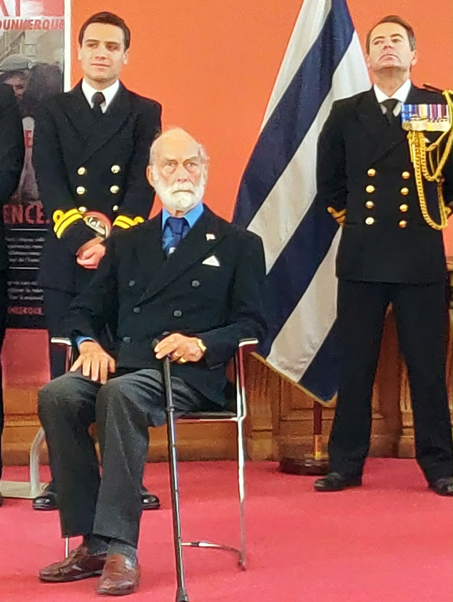 Le Prince Michael of Kent, président d'honneur de l'ADLS, en cérémonie